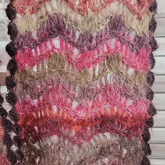 Handmade winter scarf One Size - Picture 5 of 6